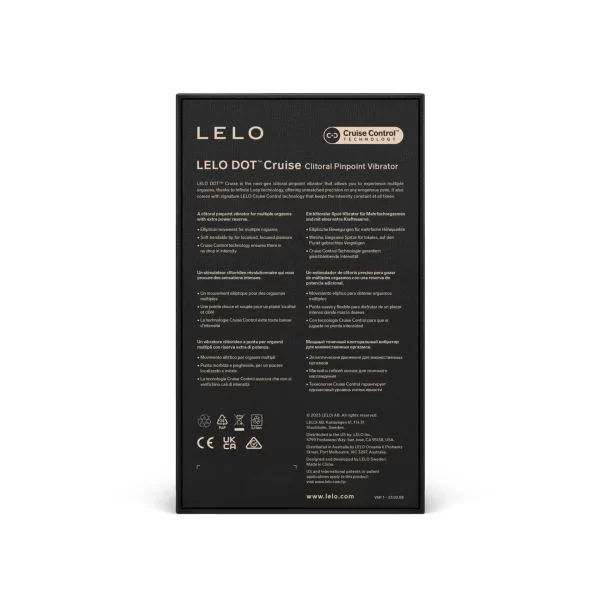 LELO Dot Cruise Clitoral Vibrator Peach Please - Image 4