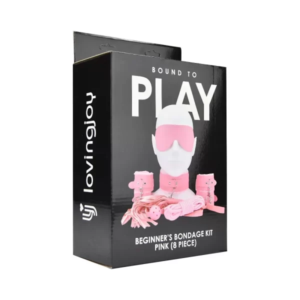 Bound to Play Beginner's Bondage Kit Pink (8 Piece) - Image 3