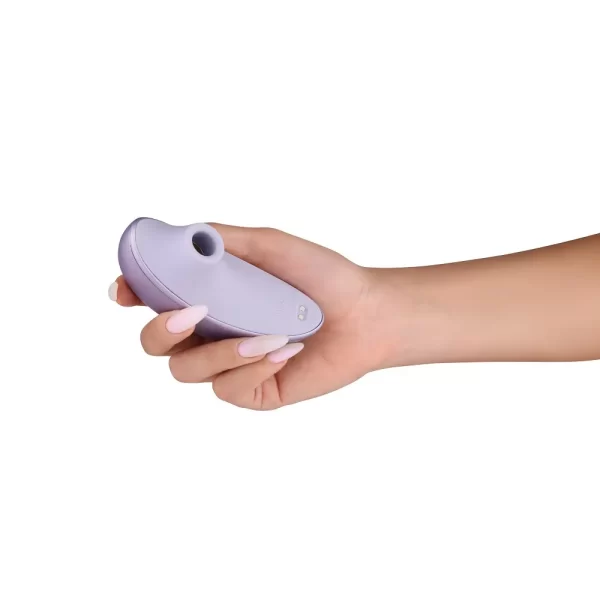 Svakom Galaxie Suction Vibrator with Mood Projector Metallic Lilac - Image 7