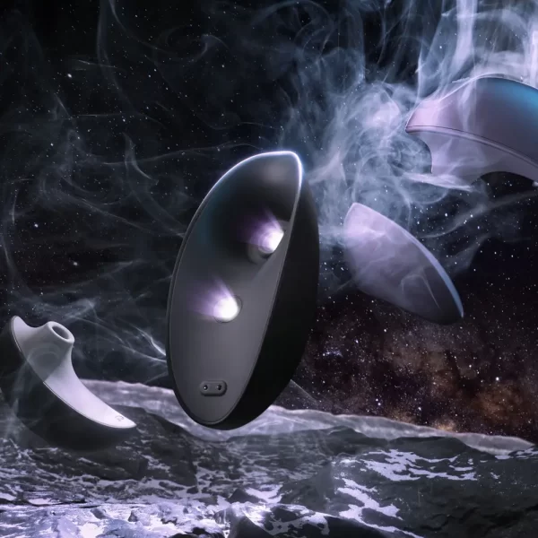 Svakom Galaxie Suction Vibrator with Mood Projector Metallic Lilac - Image 13