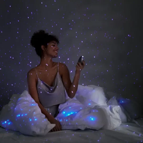 Svakom Galaxie Suction Vibrator with Mood Projector Metallic Lilac - Image 14