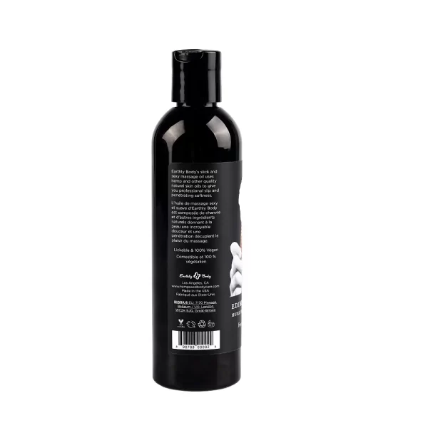 Earthly Body Edible Massage Oil - Watermelon - Image 9