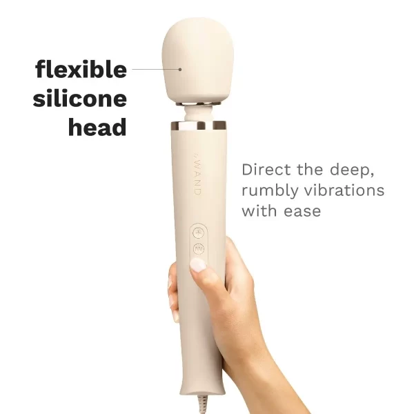 Le Wand Powerful Plug In Vibrating Massager Cream - Image 6