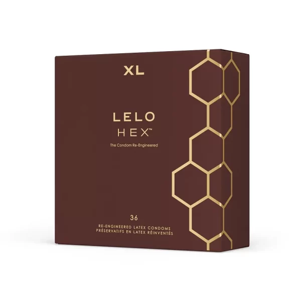 LELO HEX Condoms Respect XL 36 pack - Image 2