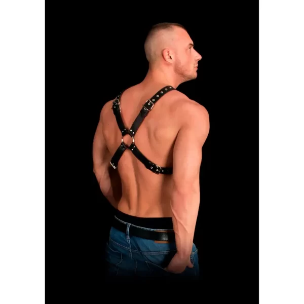 Adonis High Halter Bonded Leather Harness One Size - Image 2