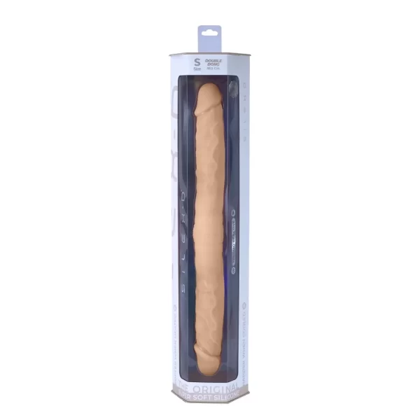 SilexD 15 Inch Realistic Dual Density Double Dong - Image 4