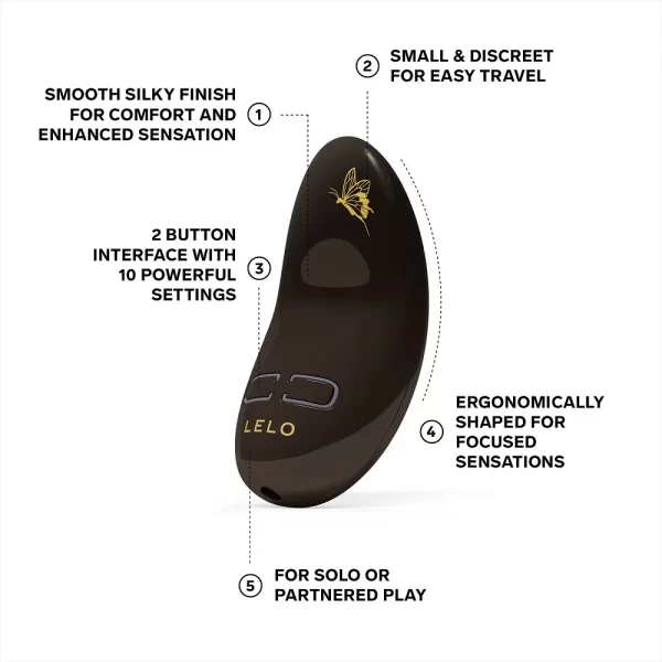 LELO Nea 3 Clitoral Massager Black - Image 9