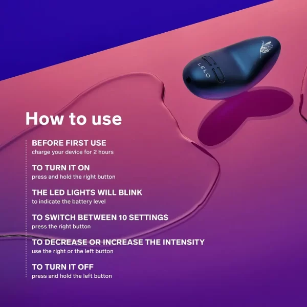 LELO Nea 3 Clitoral Massager Black - Image 11
