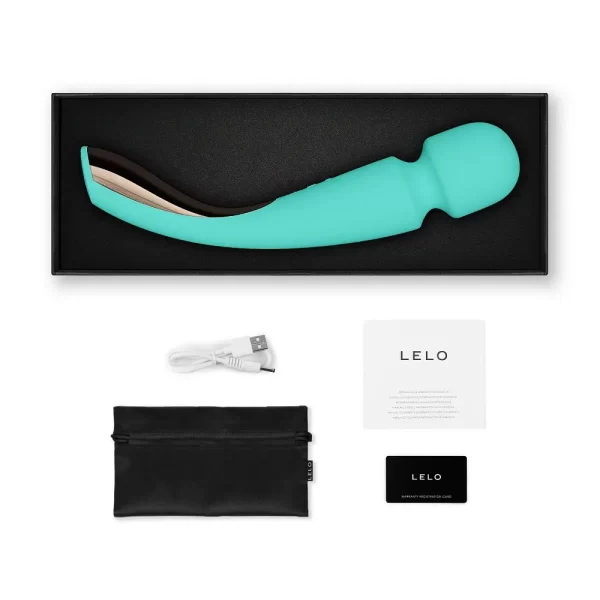 LELO Smart Wand 2 Large Aqua - Image 3