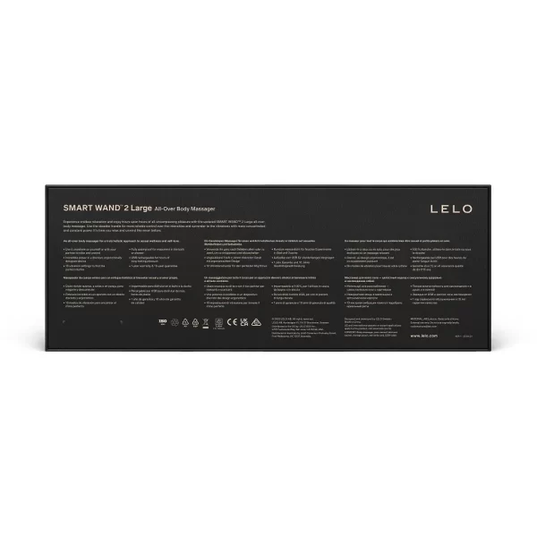 LELO Smart Wand 2 Large Aqua - Image 5