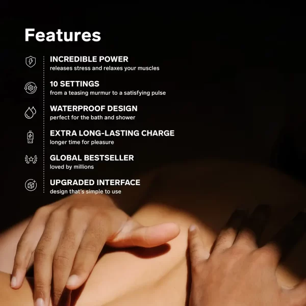 LELO Smart Wand 2 Large Aqua - Image 9