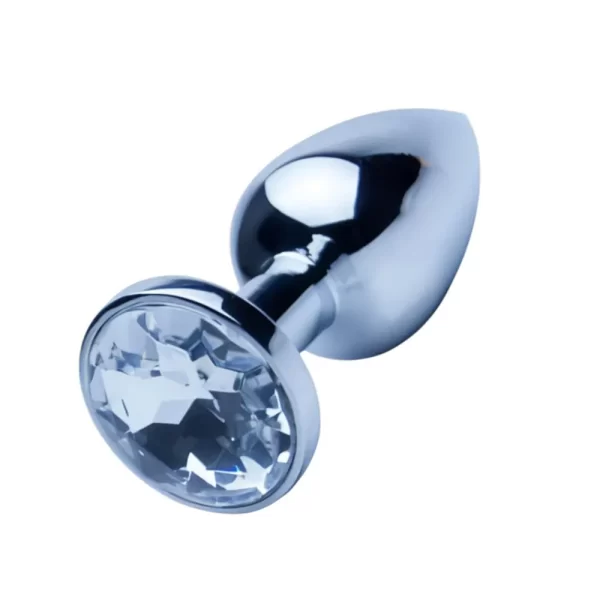Precious Metals Silver Butt Plug-Small - Image 4