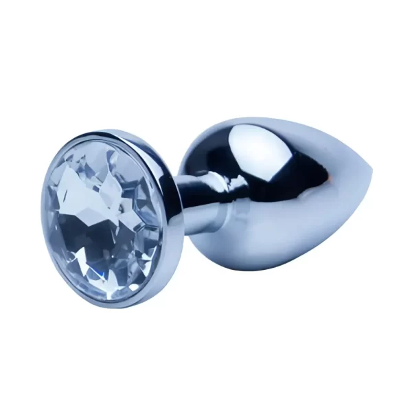 Precious Metals Silver Butt Plug-Small - Image 6